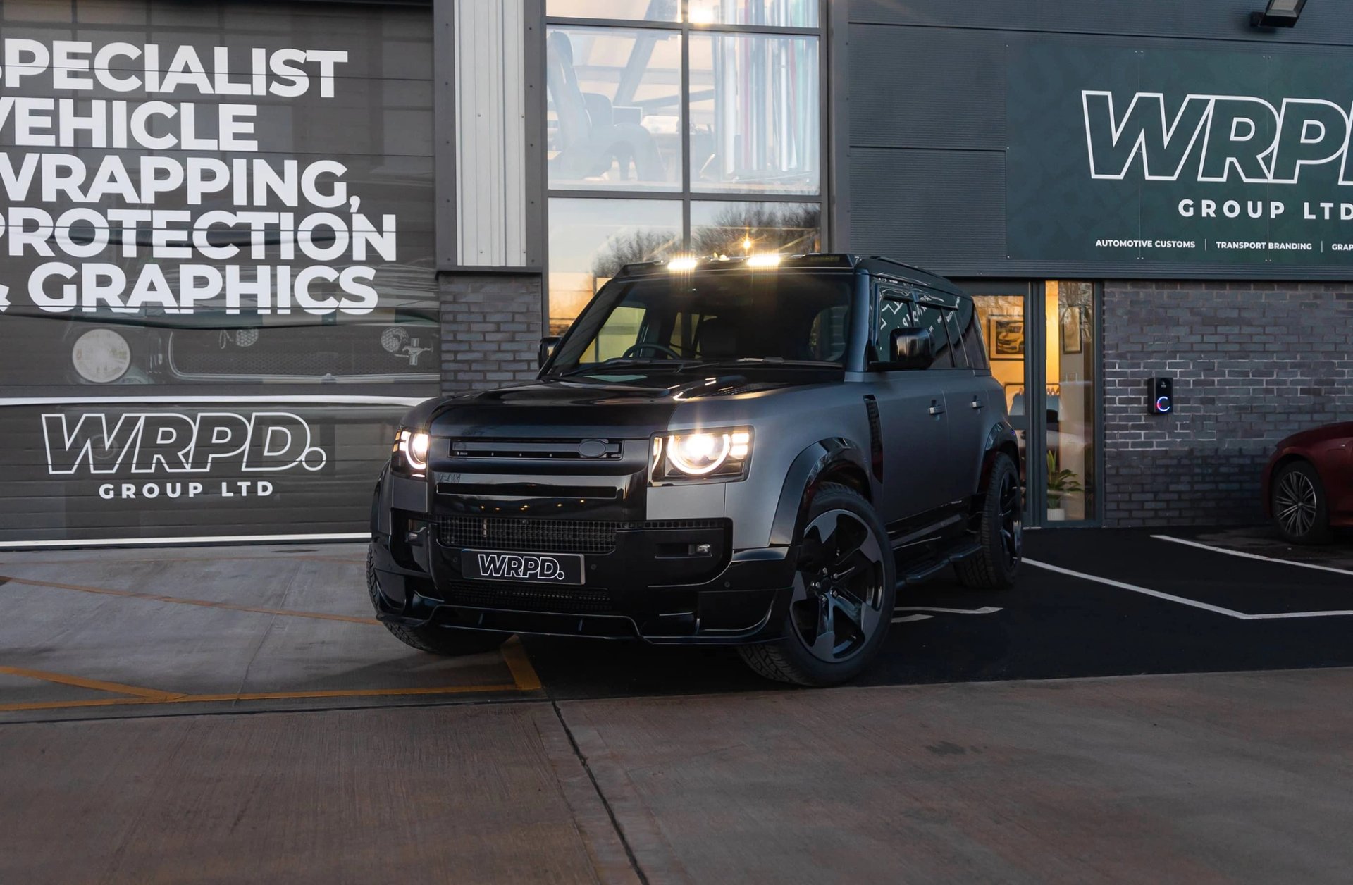 Custom Forge Land Rover Defender 110 at WRPD Leeds