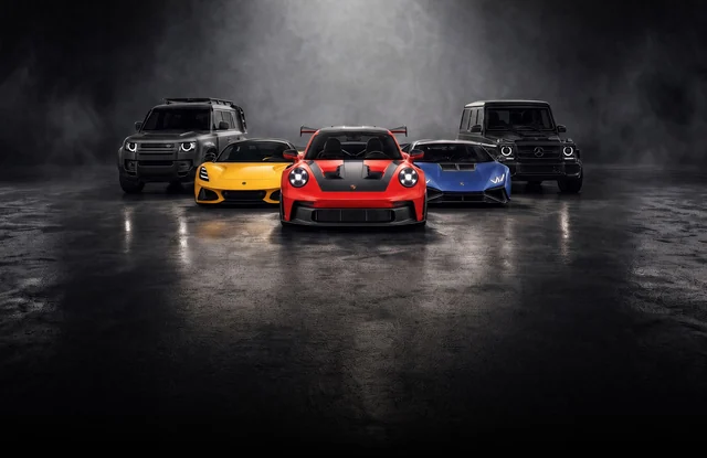 Illustrative automotive collection